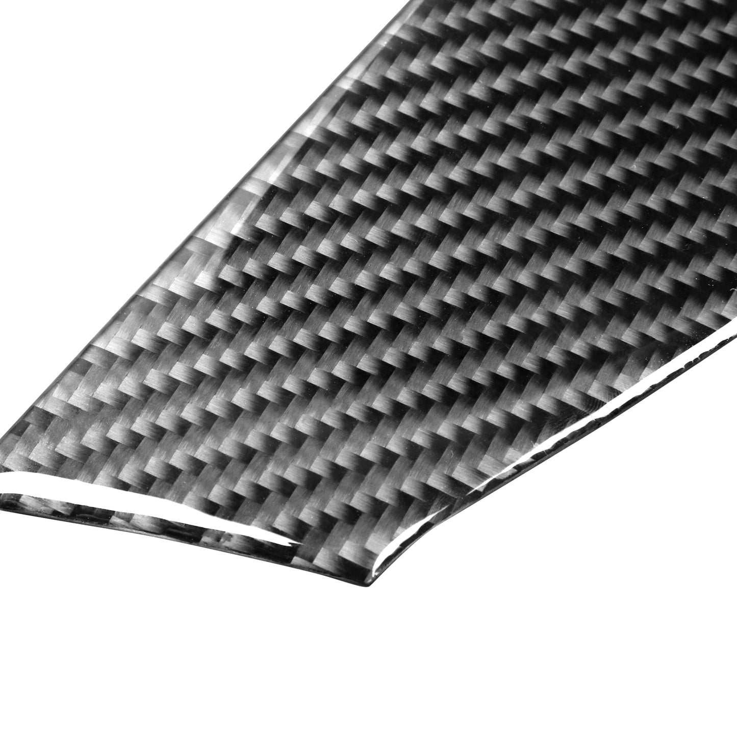 Carbon Fiber GPS Navigation Panel Cover Trim for Mitsubishi Lancer 2008-2015
