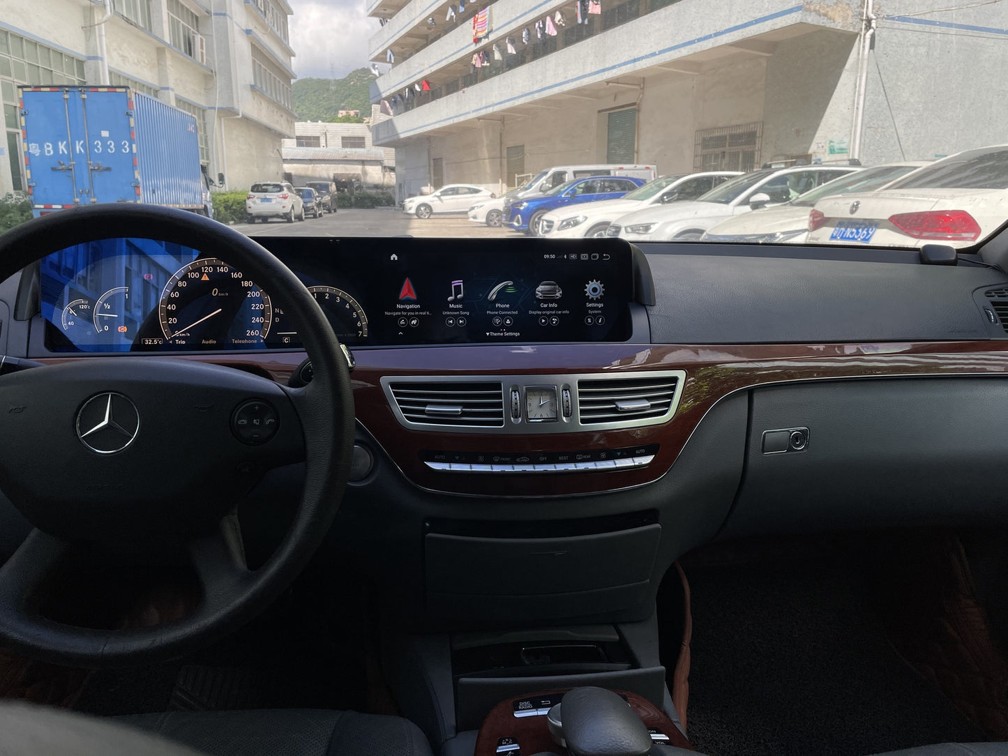 Android 10.0 Car 12.3 Wifi Navigation GPS 6+128 for Benz S class W221 2006-2013