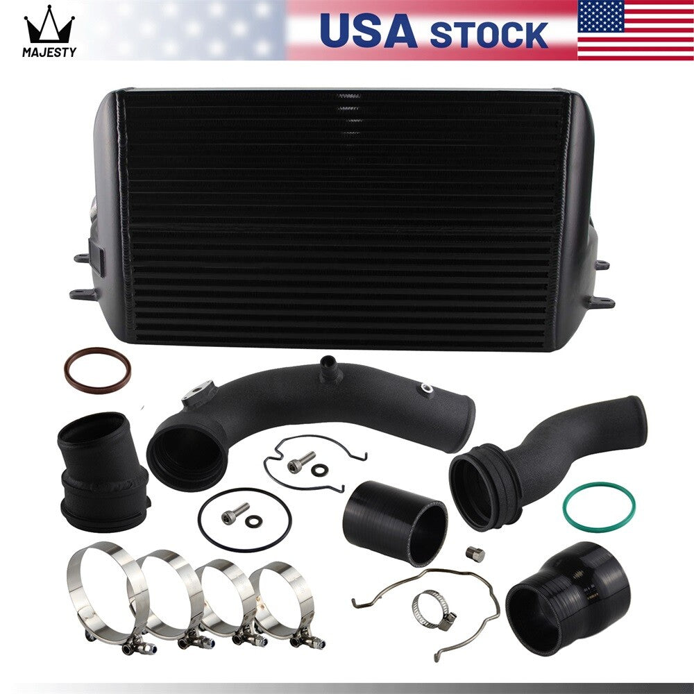 Intercooler Kit + Charge Boost Pipe Turbo for BMW X5 F15 E70 X6 F16 E71 35i 3.0L