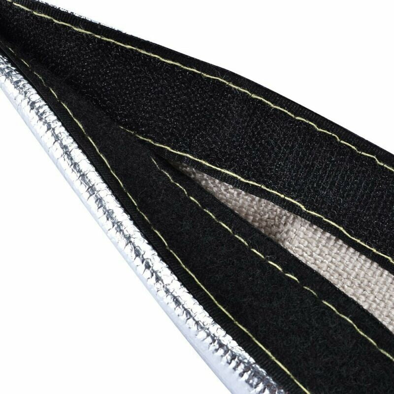 Aluminized tubing, heat-insulated, flexible conduit with cover, wrapped type, 3/4-10 ft