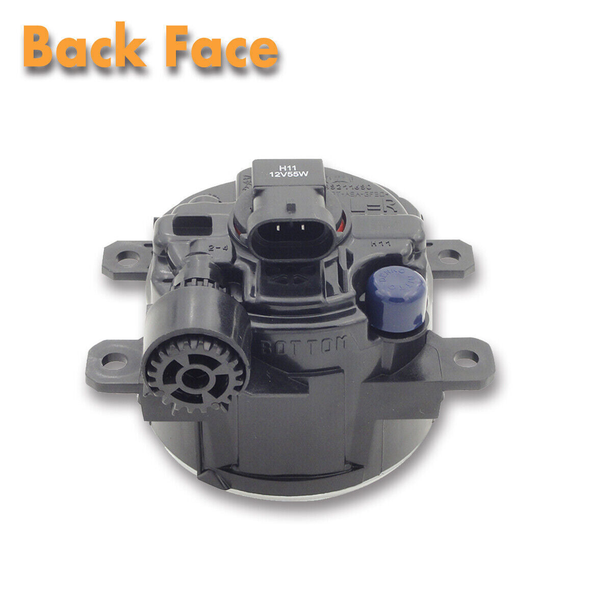 1Pcs Bumper Fog Light Clear Driving Lamp Lens for Ford Fusion Mondeo 2013-2016