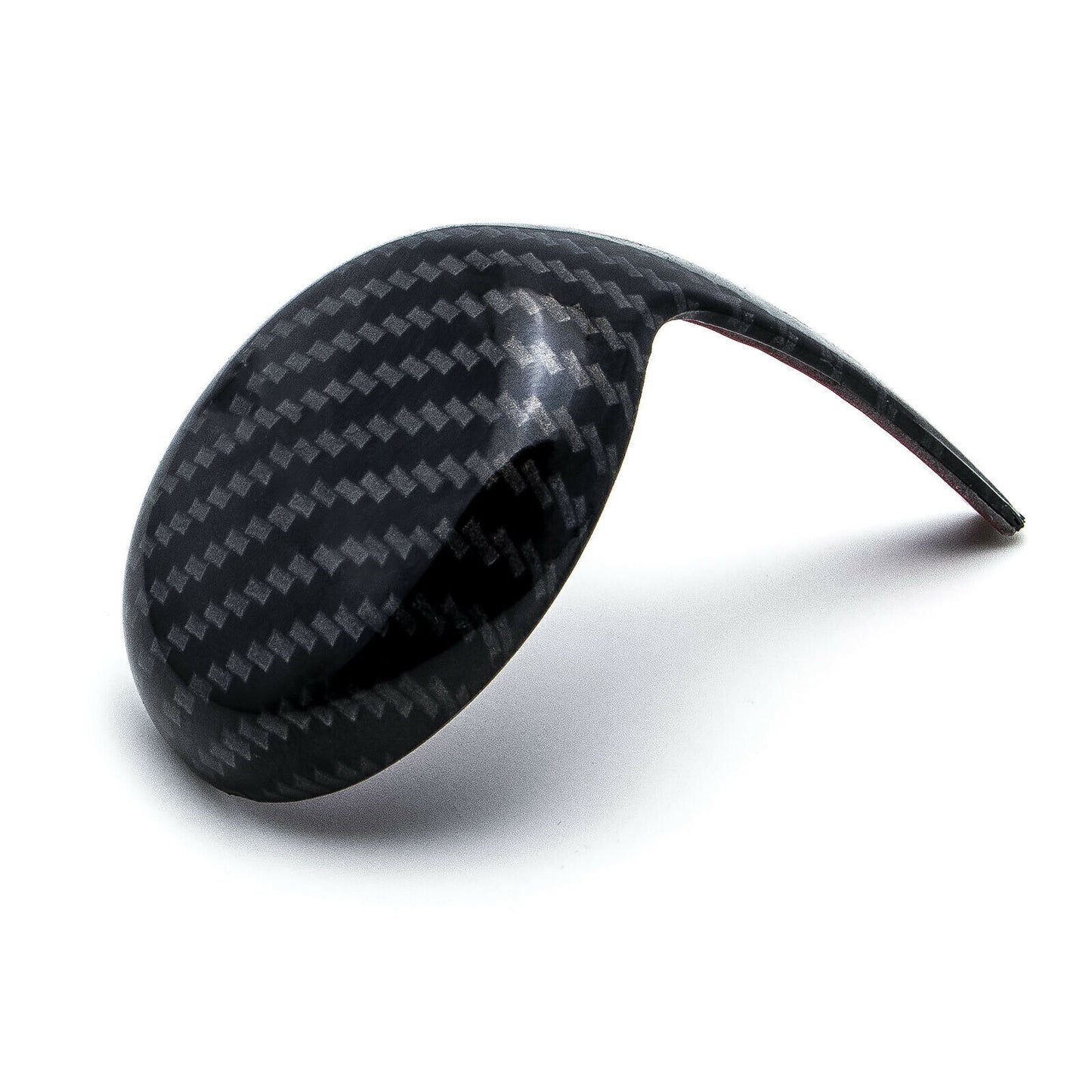 ABS Carbon Fiber Look Inner Gear Shift Knob Cover Trim for Toyota RAV4 2014-2018