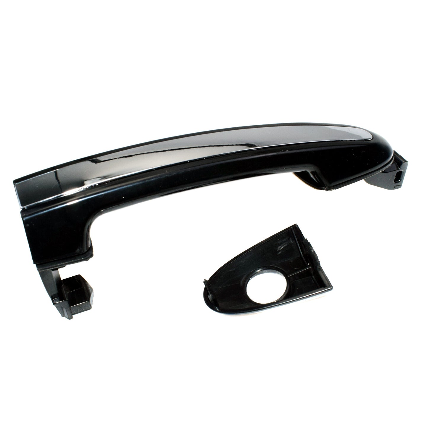 Exterior Front Left Driver Side Chrome Door Handle for Hyundai Santa Fe 2007-12
