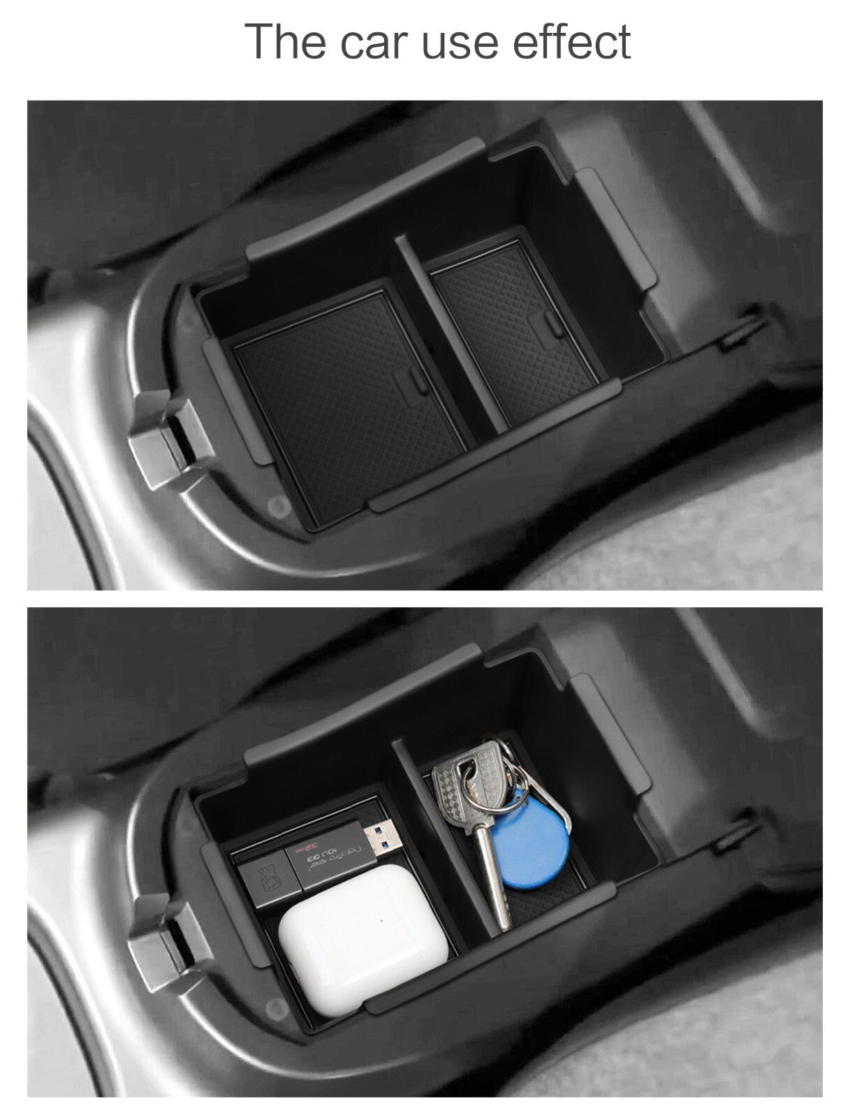 for Nissan Juke 2020-2024 Center Console Armrest Storage Box Tray Organizer