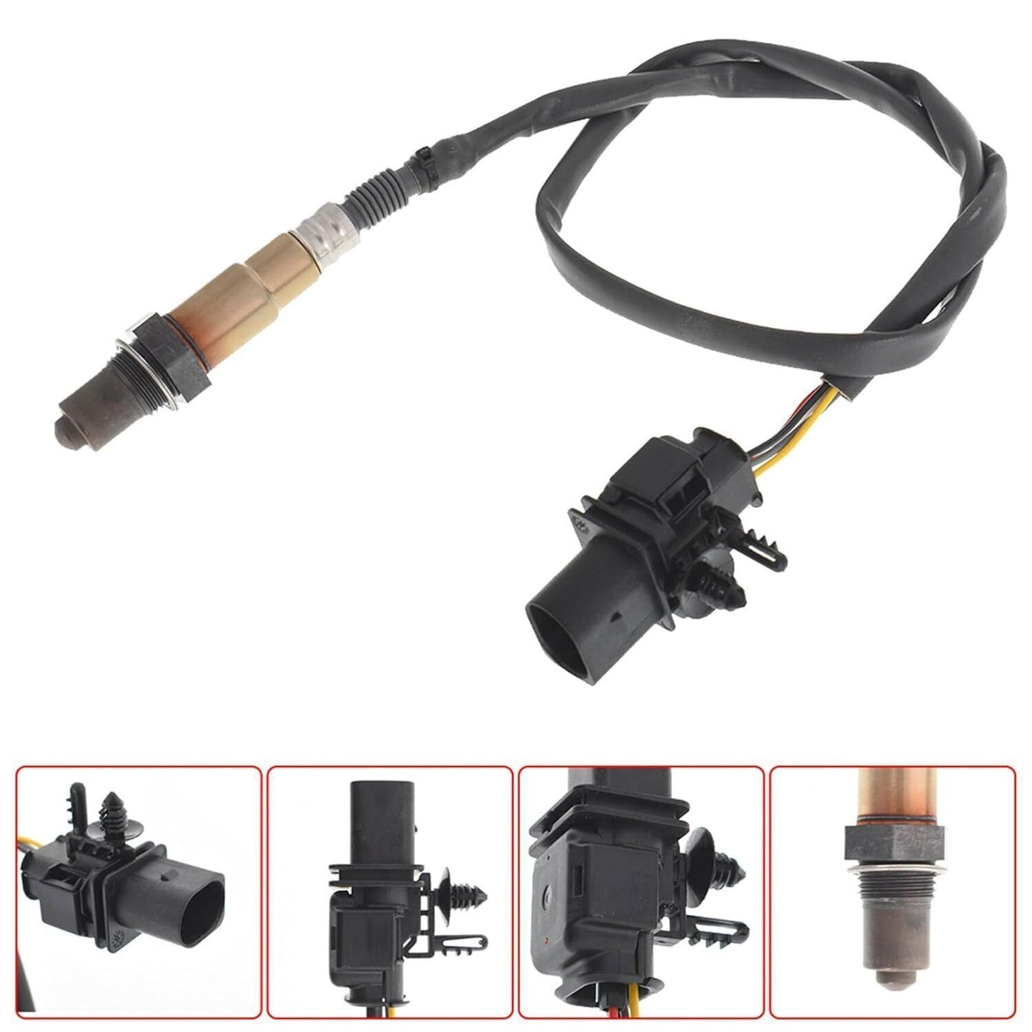 4X Up+Downstream Oxygen O2 Sensor For 2016-2019 for Ford Transit-150 250 350 3.5L V6