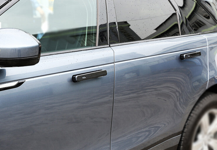 for Range Rover Velar 17-2021 Carbon Fiber Exterior Side Door Handle Cover Trim