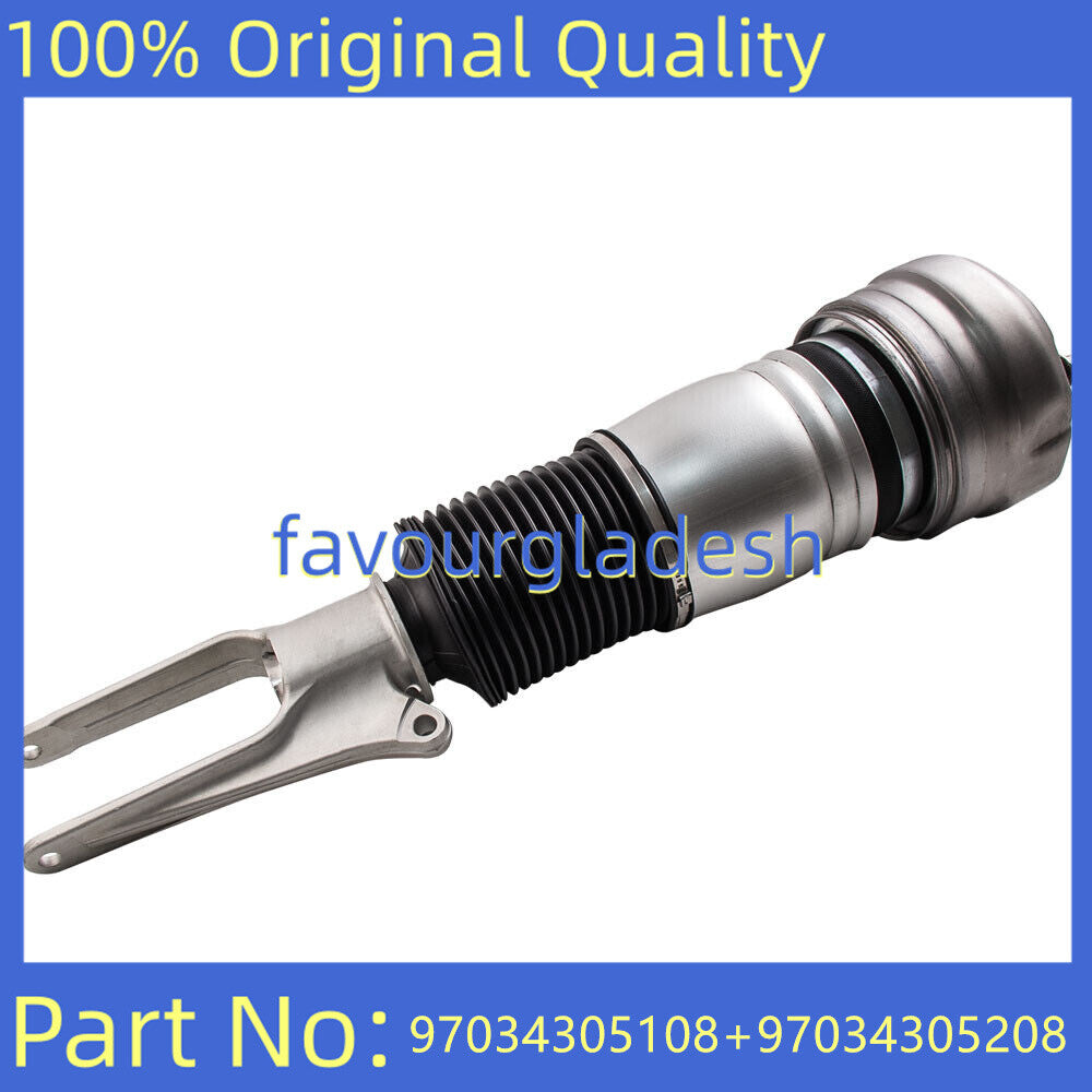 Pair Front Air Suspension Shock Absorber Struts for Porsche for Panamera 2010-2016