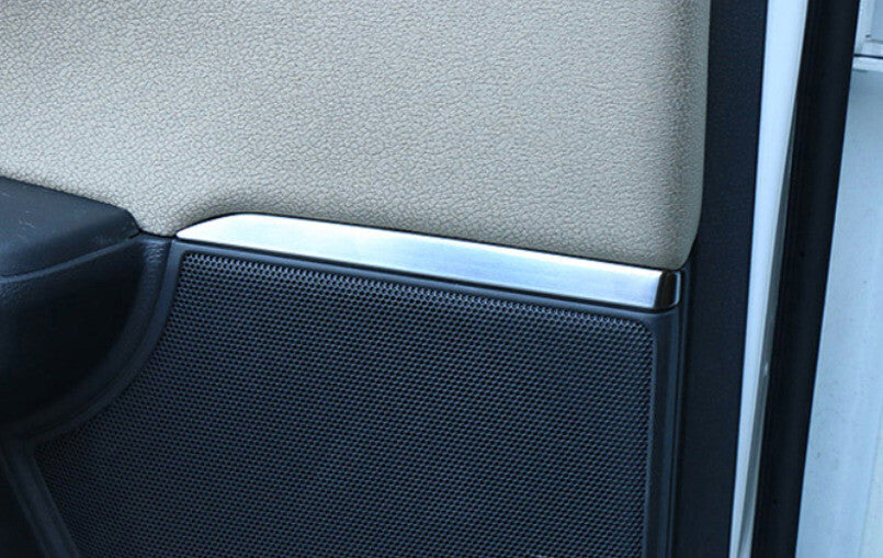 Inner Door Speaker Ring Cover Trim for Honda CRV CR-V 2017-2022 Silver Titanium