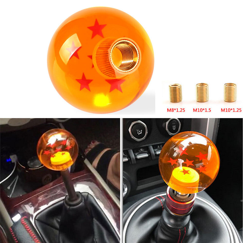 Dragon Ball Shift Knob Shifter with Adapter Universal Manual Transmission