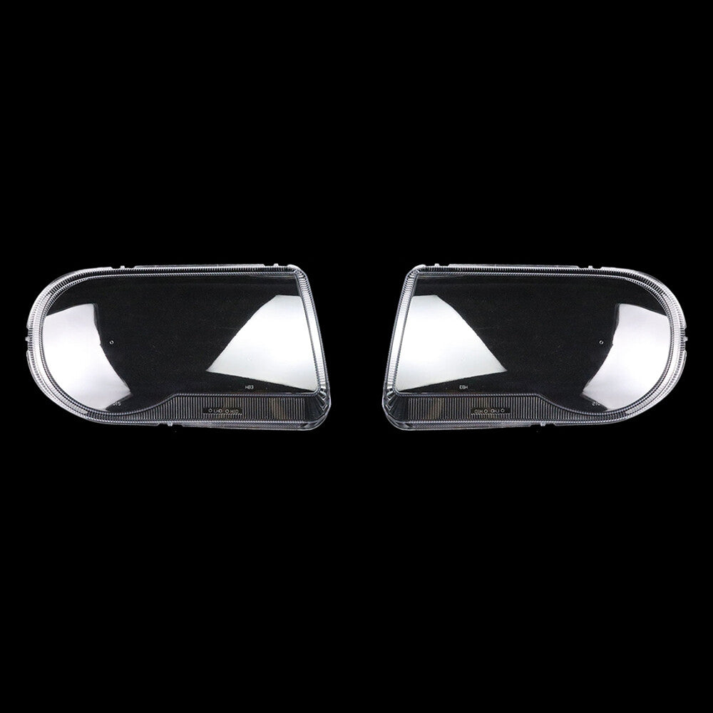Two-piece headlight lens cap/lens cover transparent cap for 2005-2010 for Chrysler 300C
