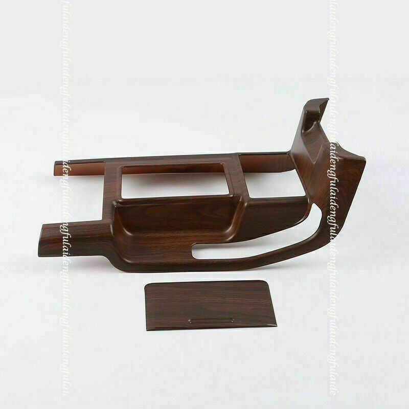 Peach Wood Grain Inner Gear Shift Box Panel Cover Trim for Toyota Prado 2018-21
