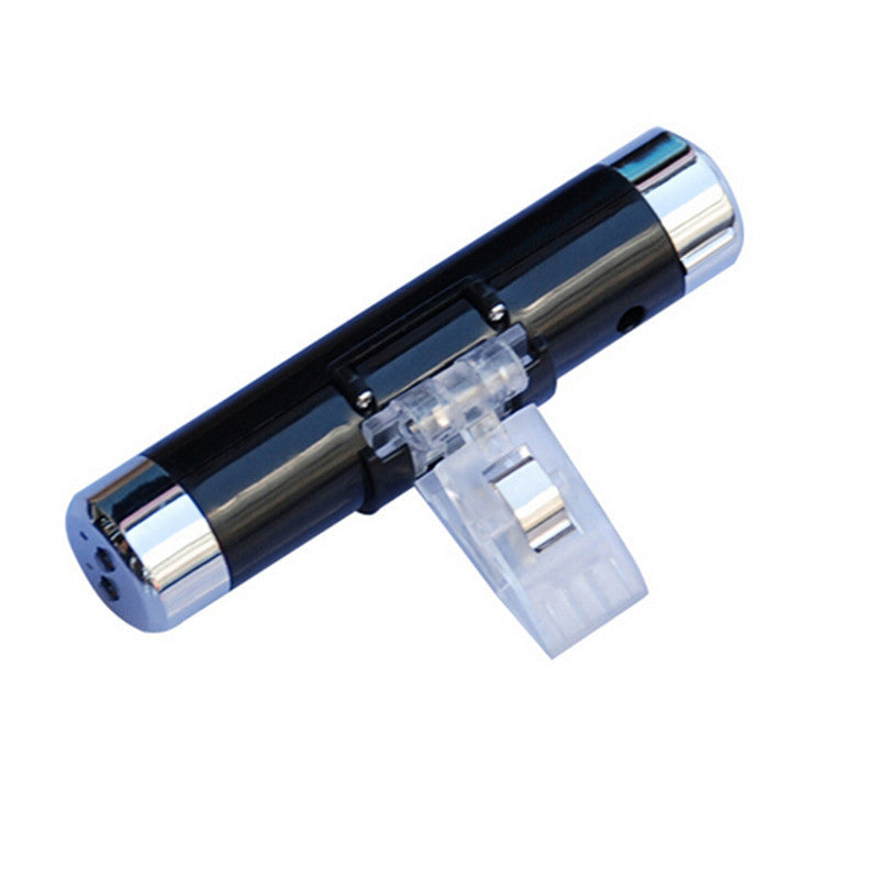 Car LED Backlight Vent Digital Clock Time Thermometer Celsius Digital Display