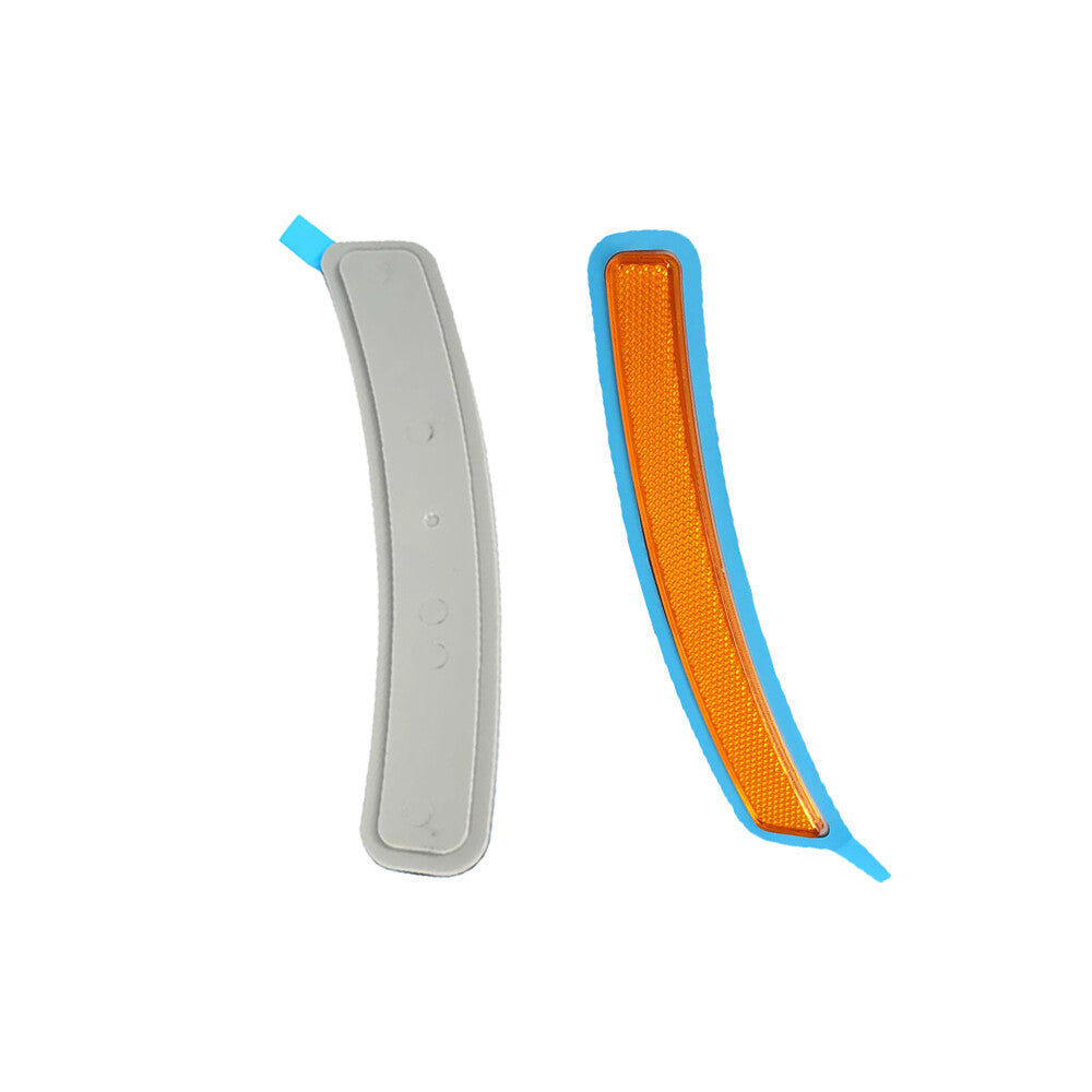 2Pcs Left Right Front Bumper Reflector Light Lens Fits For 3 Series G20 19-22