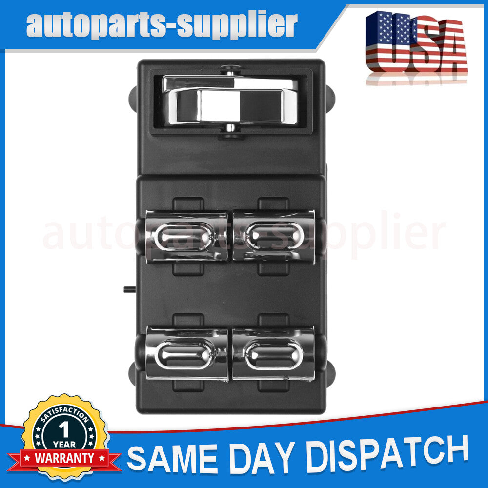 Master Power Window Switch Driver Side F8VZ-14529-AA for Lincoln Town Cars 98-02