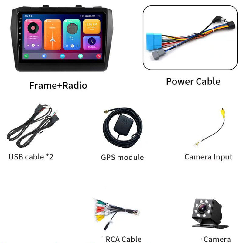 Car Multimedia Player for Suzuki for Swift 17-19 Wireless Carplay Android Auto Wifi