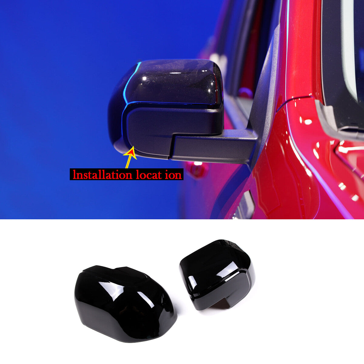 Carbon fiber front drain cup holder trim frame for Toyota Tundra 2022 - 2023