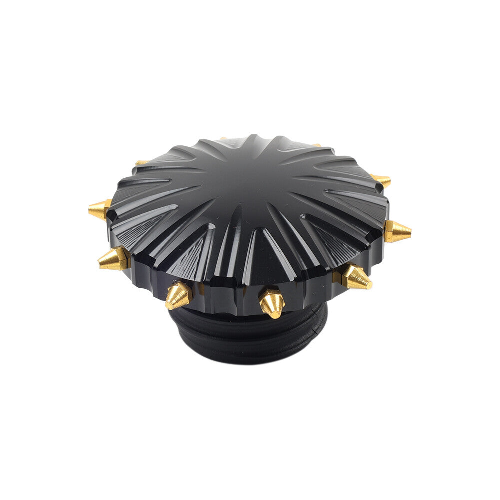Fuel Gas Tank Oil Cap Cover Vented fit for Harley Softail XL883 1200 Road King
