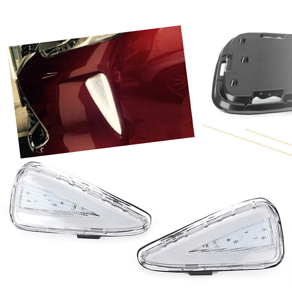 for Toyota for Camry 2015-2016 Auto LED DRL Daytime Running Fog Lights Lamp
