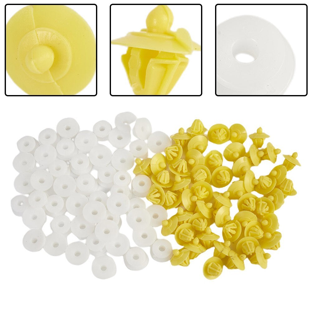 50x/set Door Wheel Arch Clips For Discovery 3 4 for Range Rover Sport