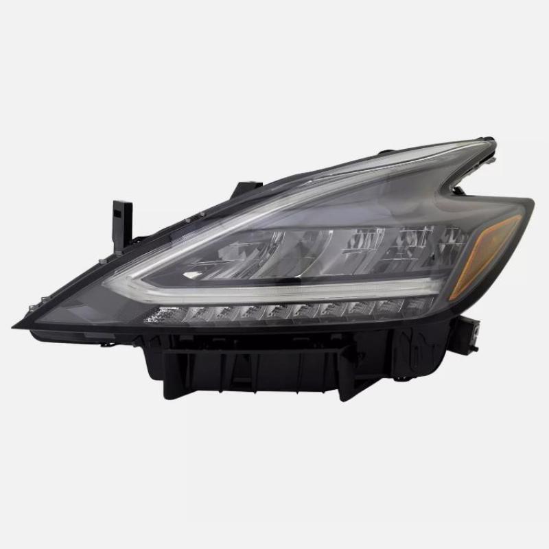 Right Side for Nissan Murano Black 2022-2023 Models RH LED Headlight