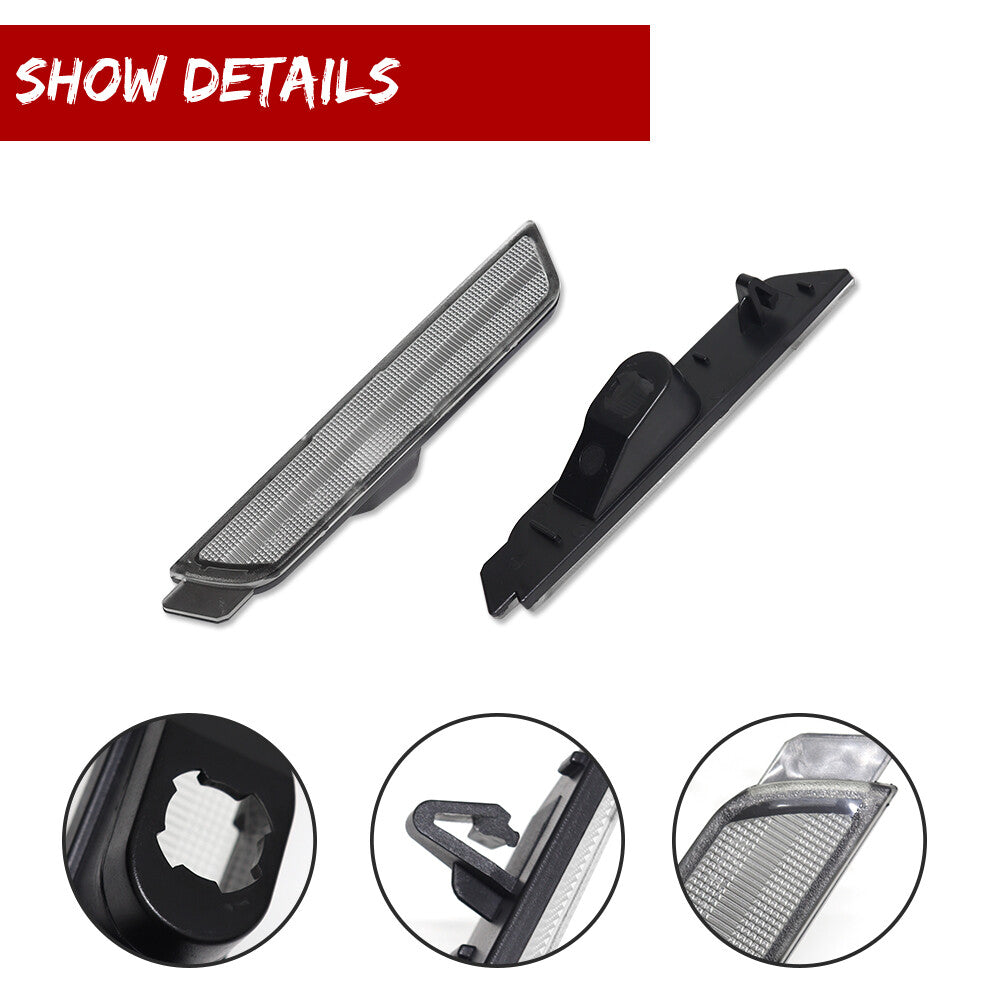 Replacement kit for 2010-15 for Chevrolet Camaro Clear Lens Rear Marker Light Housing