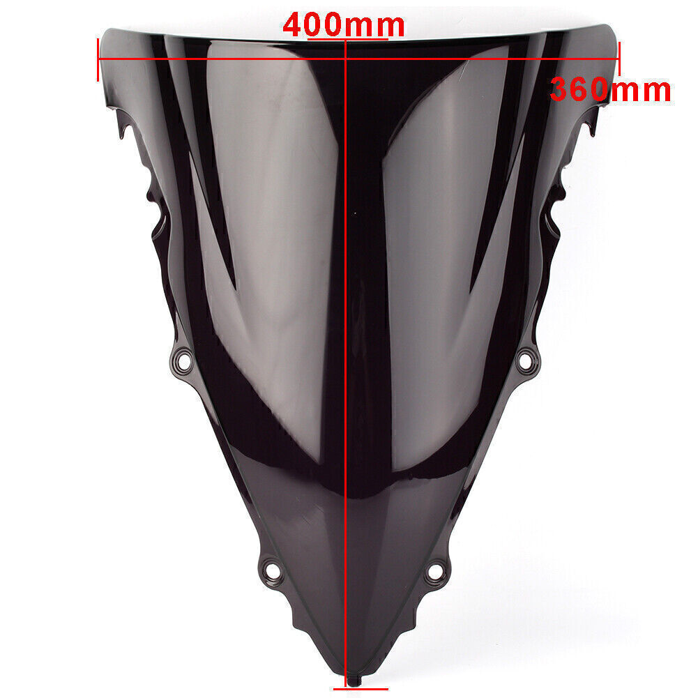Windshield Windscreen ABS Plastic Fit for Yamaha YZF R6 600 2003 2004 2005 White