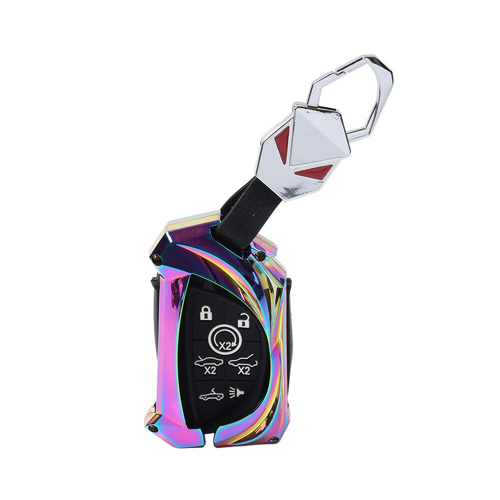7 Button Remote Key Fob Shell Case Cover for Chevrolet for Corvette 2020-2023