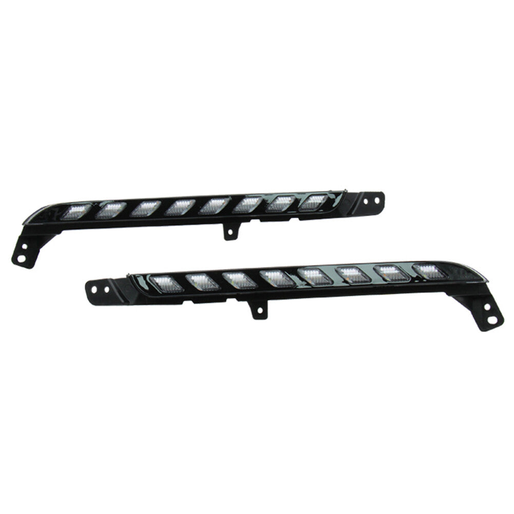LED Daytime Running Light w/ Turn Signal Lamp for Toyota Hilux Revo 2020 2021