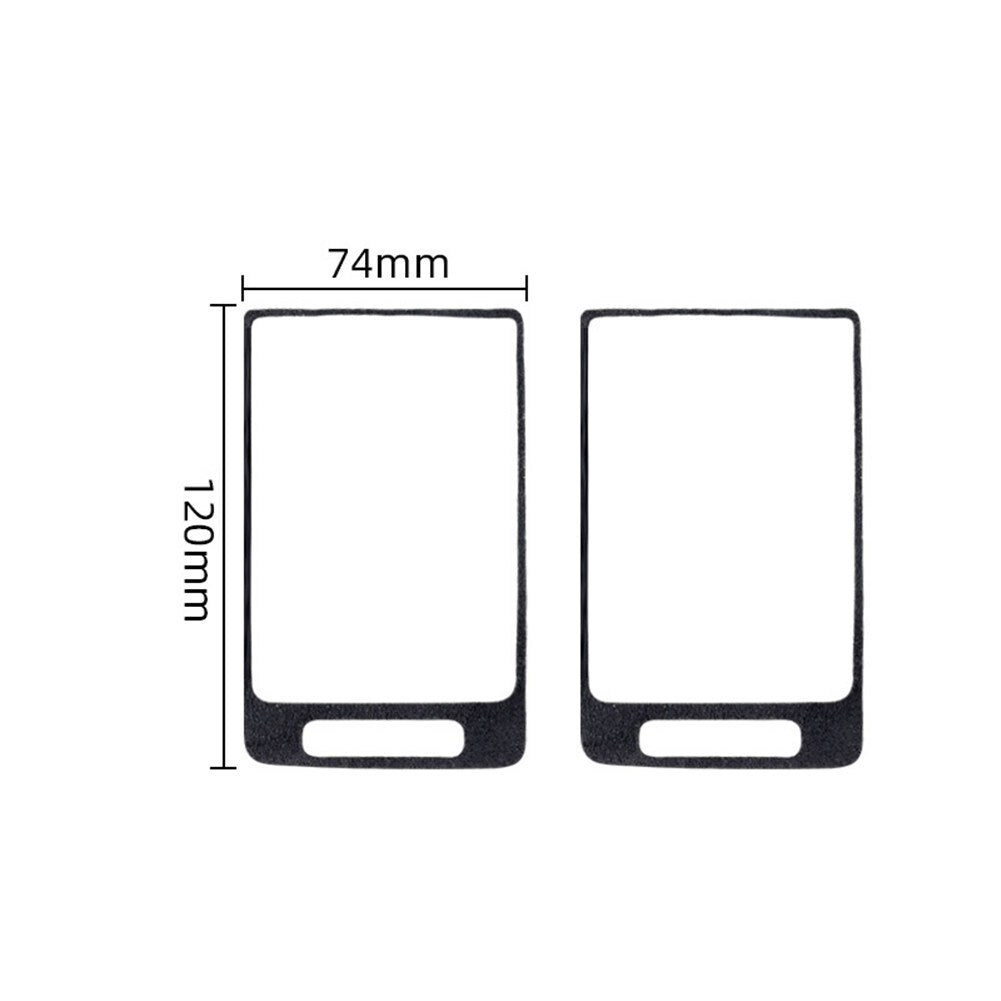 2X Suede Leather Side Air Outlet Frame Trim Cover for Honda CR-V CRV 2007-2011