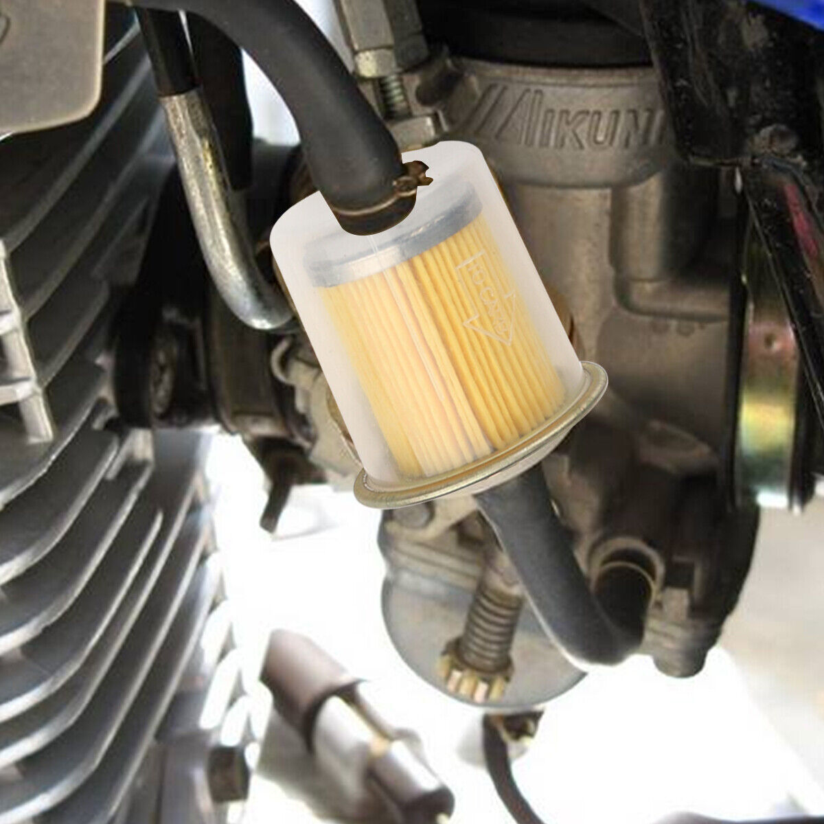 5-Piece 1/4-inch Fuel Filter for Industrial Straight-Out Gas and Universal Motorcycle Fuel Lines