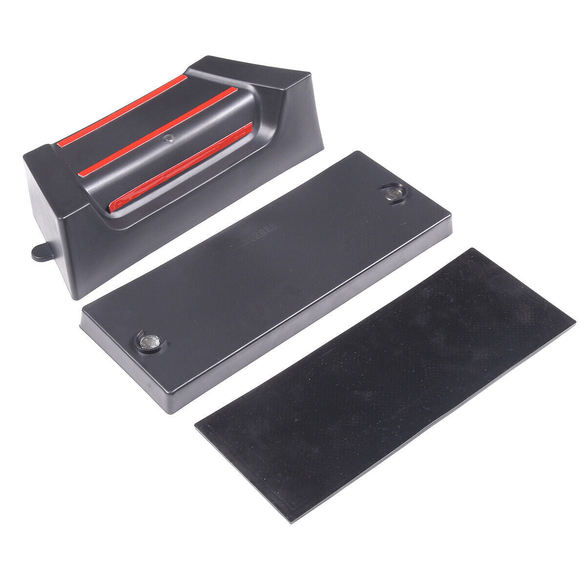 Black GPS Navigation Back Storage Box Organizer Tray Fit for Honda CRV 2023-2024
