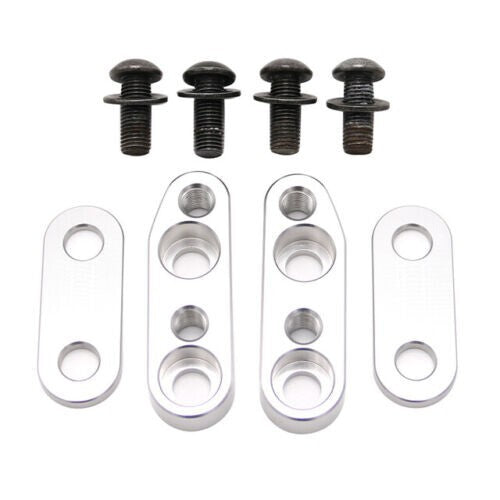 for Honda Goldwing GL1800 Handlebar Bar Mount Clamps Risers Adapter CNC Chrome