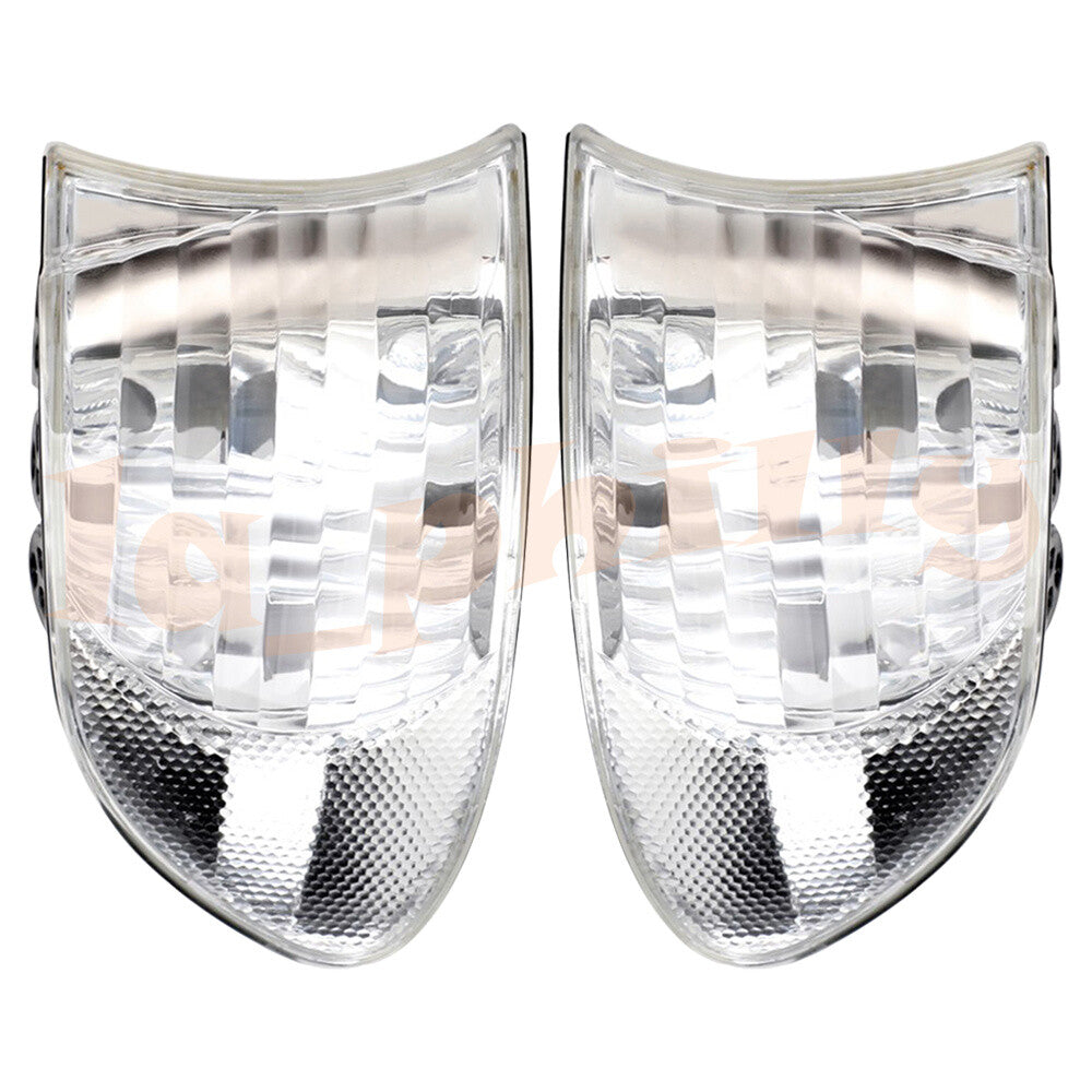 2x for 1999-2001 E38 for BMW 7-Series Left+Right Corner Signal Lights Lamp White