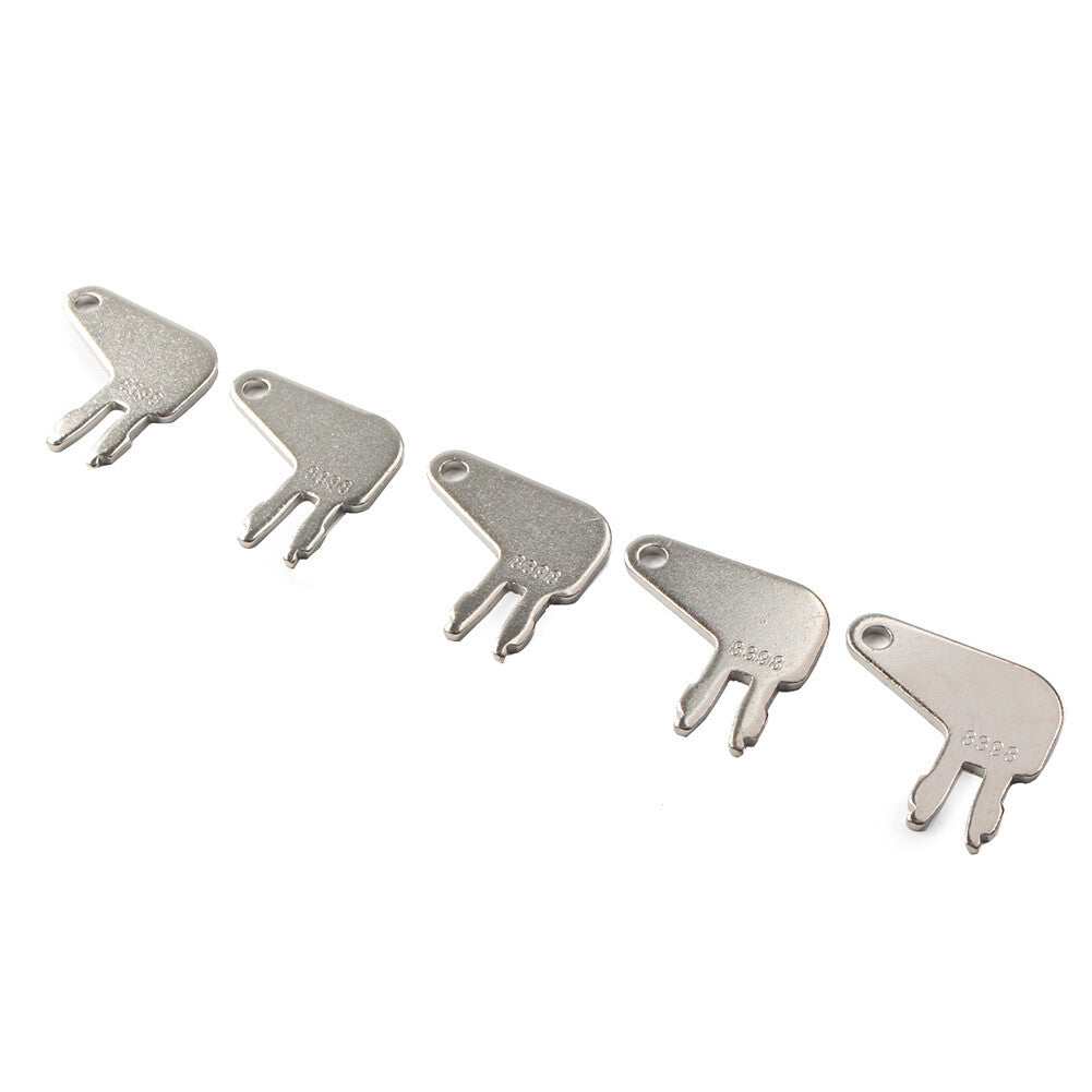Master Disconnect Key 8398 8H5306 For Caterpillar CAT Equipment Battery 5PCS