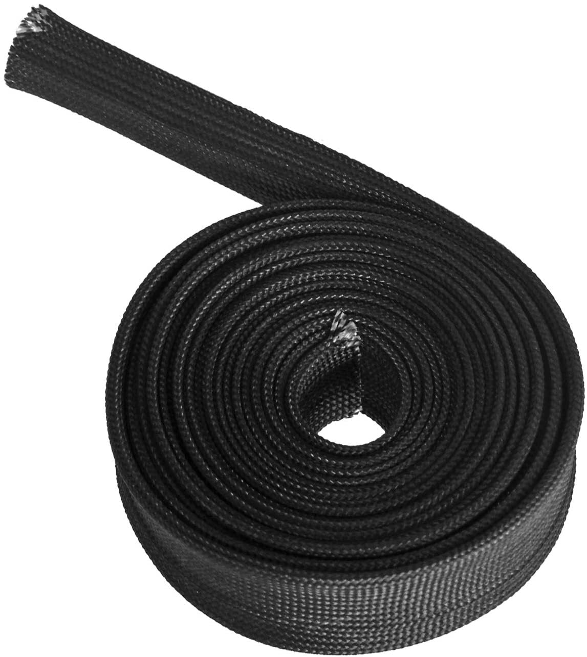 Fiberglass heat insulation wire cover, high-temperature protective cover, adjustable heat insulation cover, 10 feet