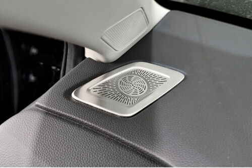 for Honda CR-V CRV 2023-2024 Silver Steel Dash L&R AC Air Outlet Vent Dust Trim