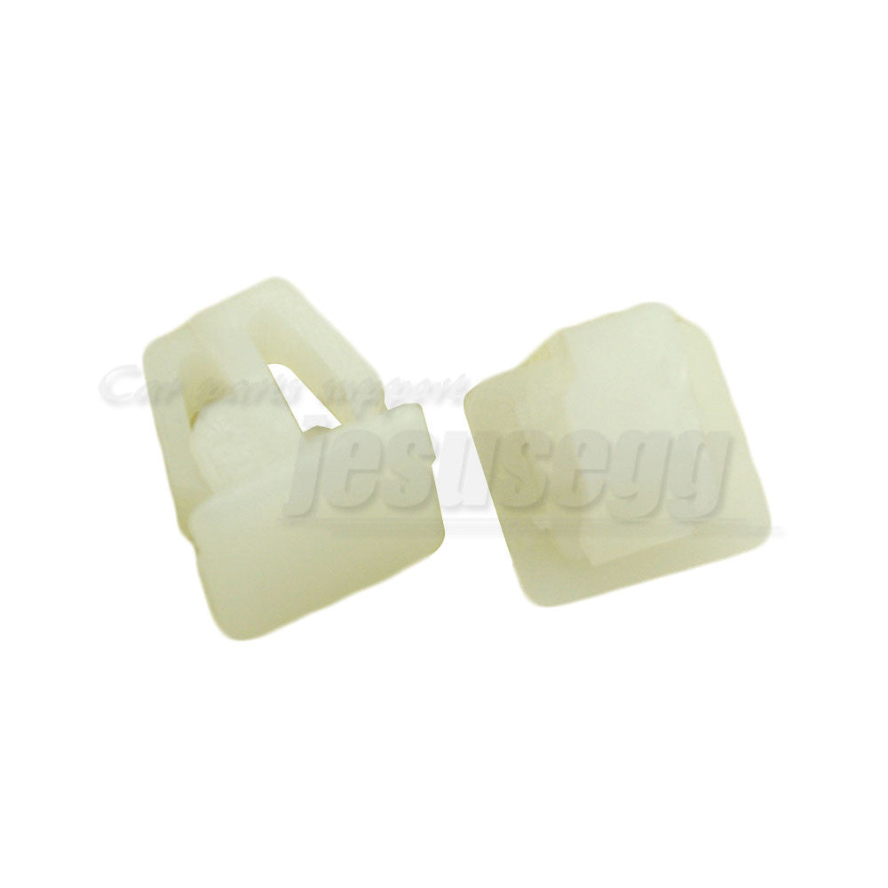30Pcs White Clips Door Molding Clip Retainer Fastener for Acura for Honda for Accord