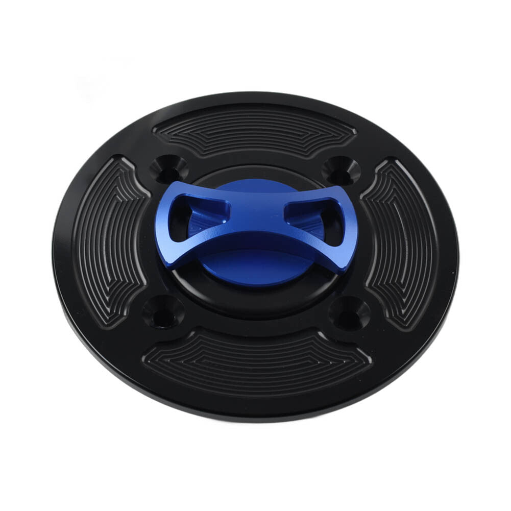 Fuel Gas Tank Cap Cover Blue For RSV1000 04-08 Tuono V4R 2011-17 RSV4 R