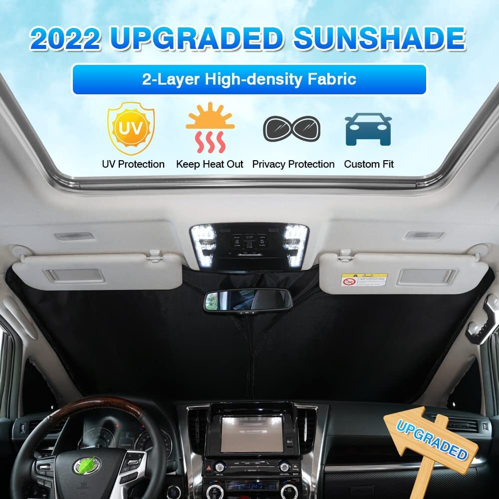 Custom Fits 2018-2023 for Toyota for Camry Windshield Sun Shade UV Block Visor Cover
