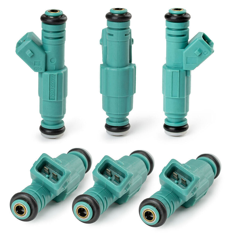 6-piece 2-needle fuel injector replacement parts 0280155777 for Holden Commodore VQ VP VR