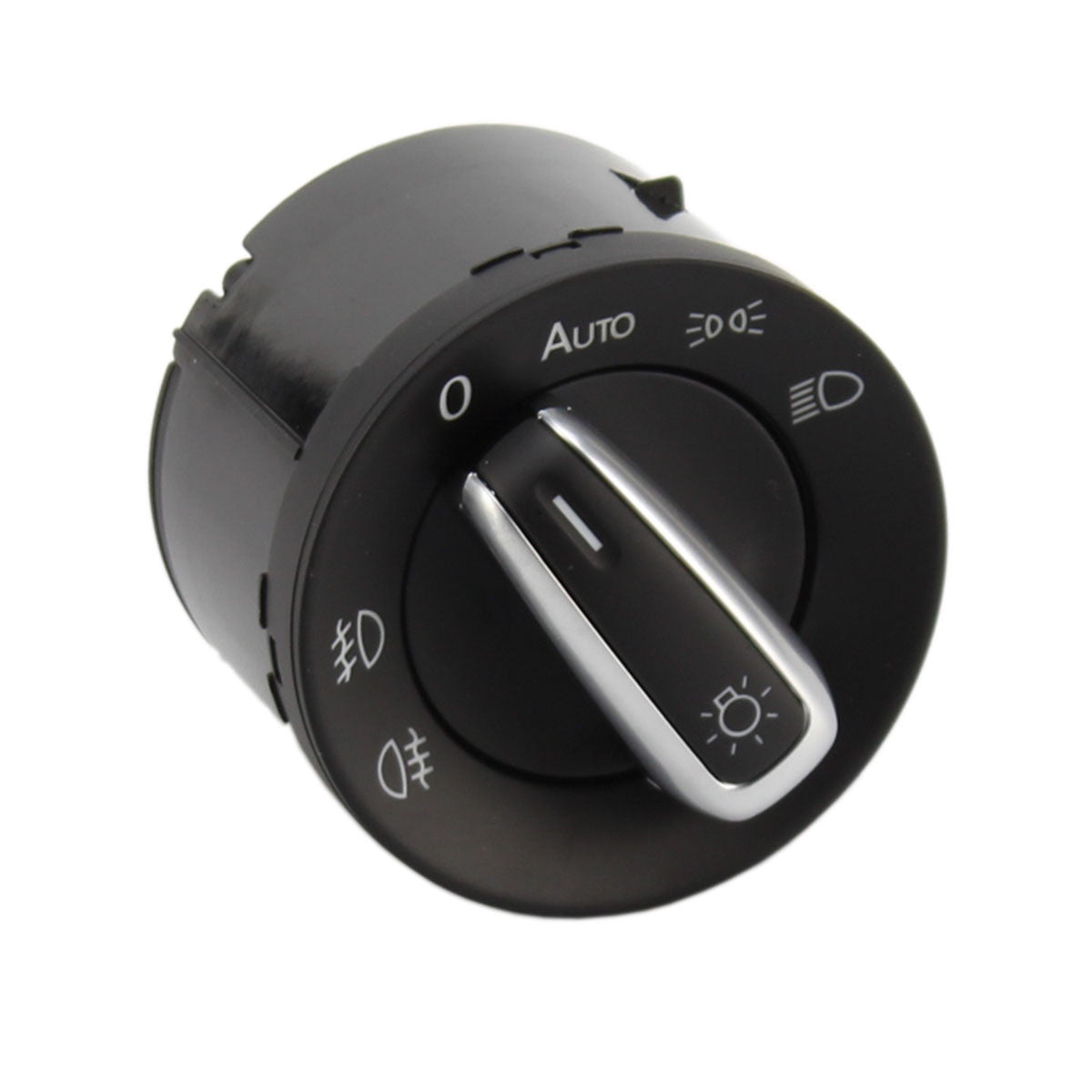 Auto Chrome Headlights Fog Lamp Switch Control Fit for VW for Golf for Jetta for Passat CC
