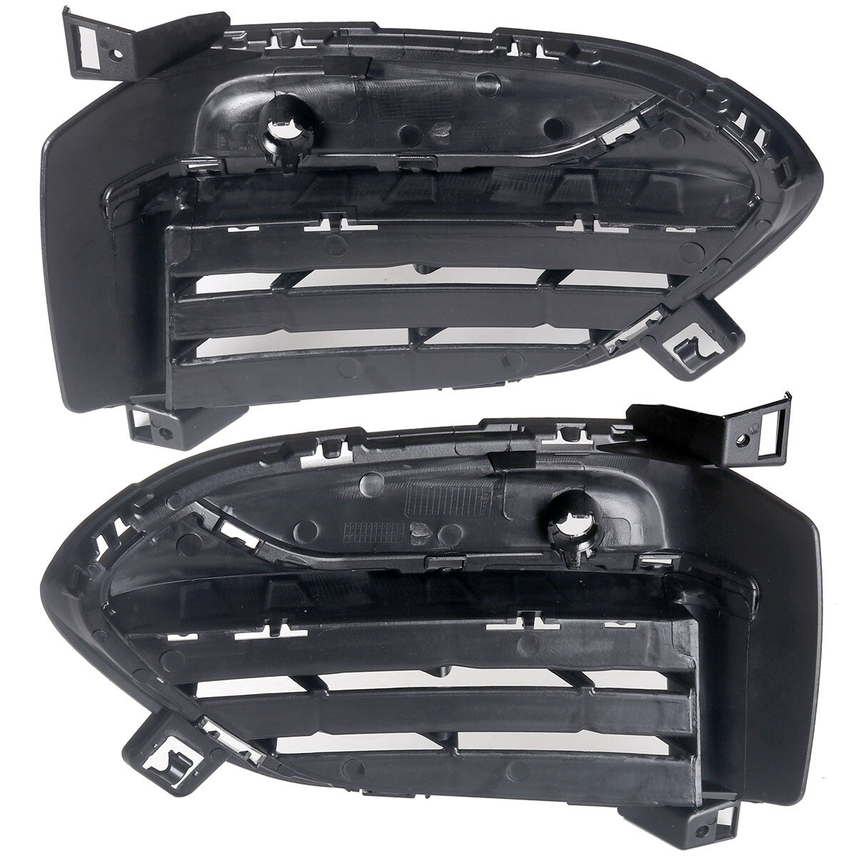 pair of front bumper grille protectors fit 2015-19 for BMW X6 F16 with O-type extreme