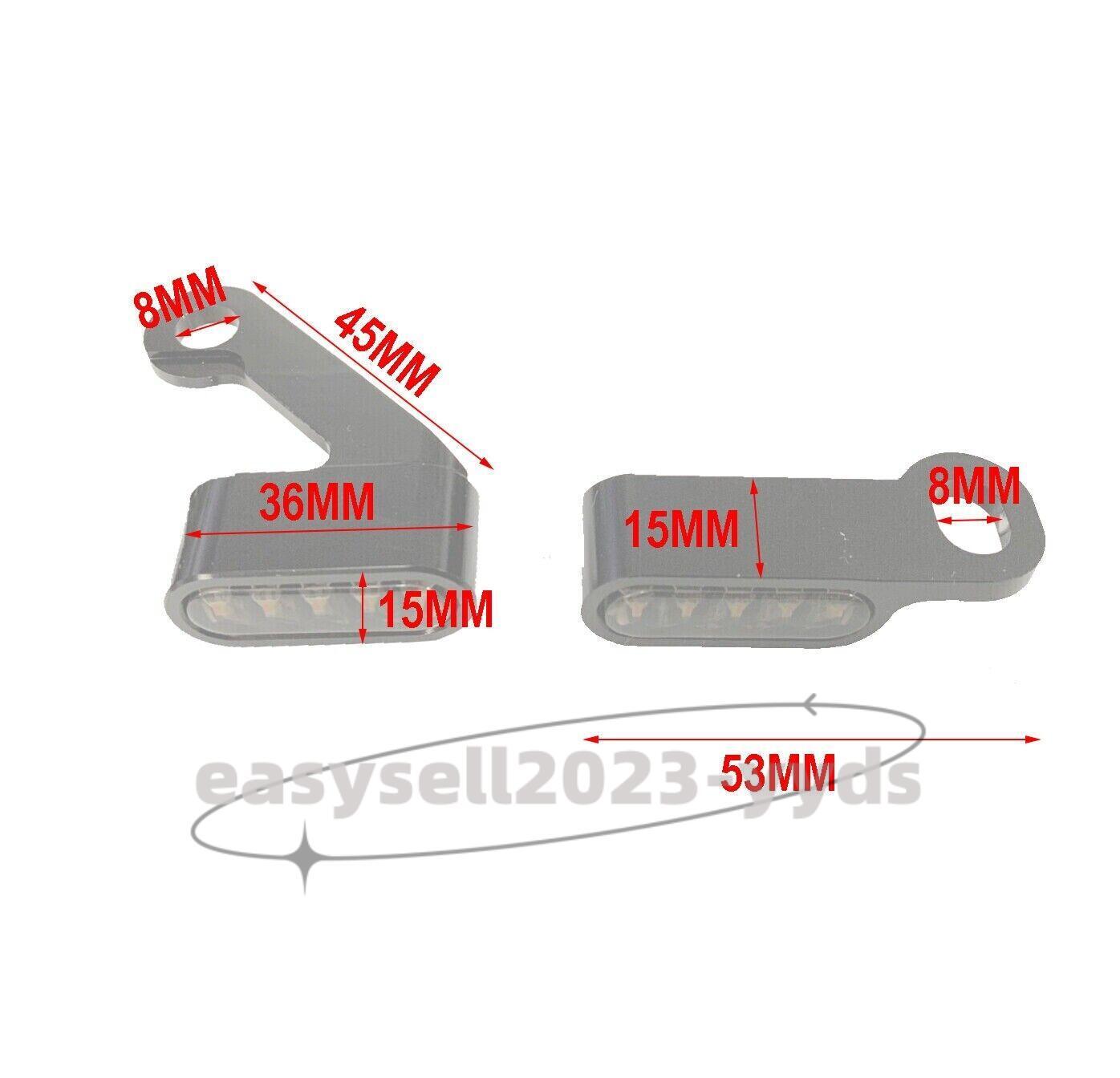 Motorcycle LED for Mini Handlebar TIndicator urn Signal Light for Harley Sportster