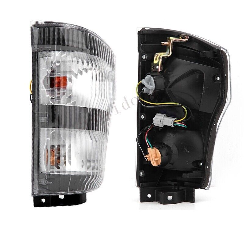 Pair Front Corner Indicator Light Lamp Left+Right For 2004-2009 for Isuzu Truck N