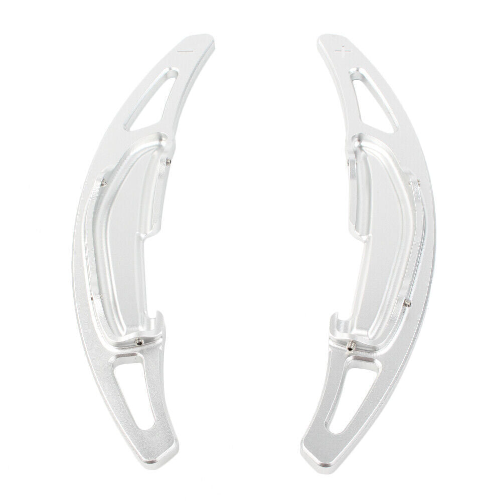 Pair Shift Paddle Shifter Extension for BMW M2 F87 16-17/X5 F85 2016-2017 Silver