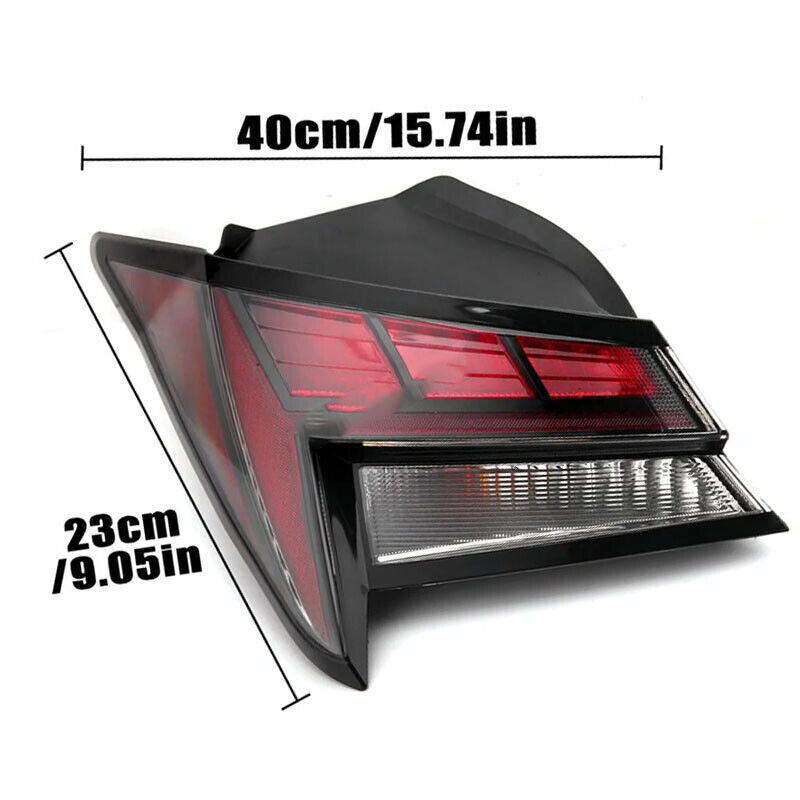 Left + Right Outer LED Taillights for Hyundai for Elantra 2021 - 2023