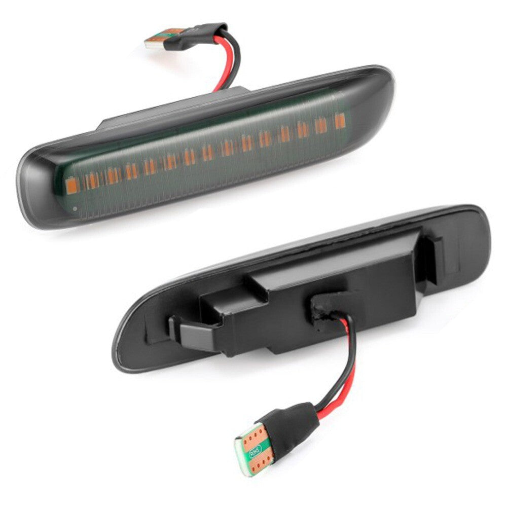 A pair of LED dynamic side marker turn signals are suitable for BMW 3 Series E46 1998 - 2003.