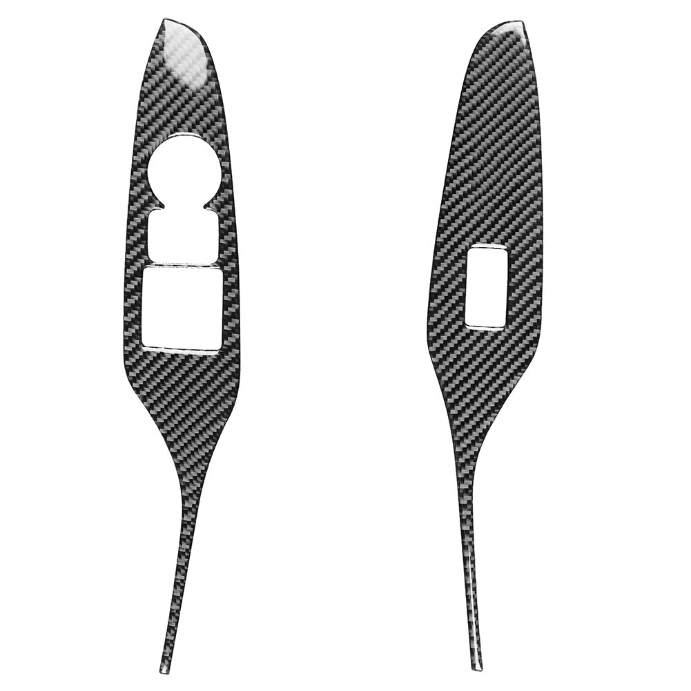 for Mazda MX-5 Carbon Interior Low-end Door Window Lift Switch Panel Cover Trim