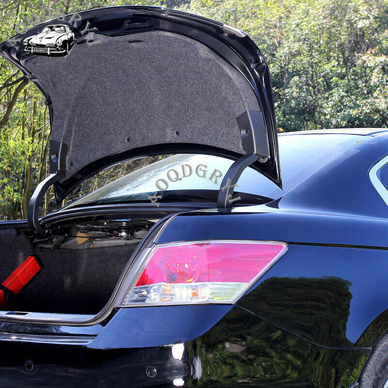 2P Rear Trunk Arm Hinge Cover Garnish Trim for Honda Accord 4DR Sedan 2008-2012