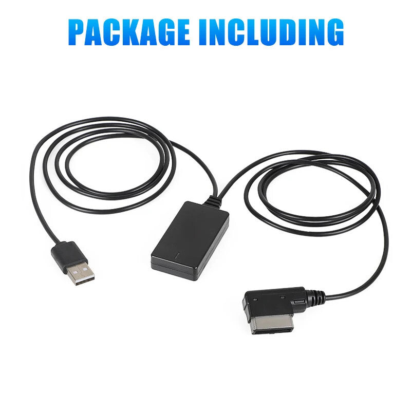 Car Audio Bluetooth HIFI Cable USB AUX In Adapter for Audi A5 8T A6 AMI MMI 2G